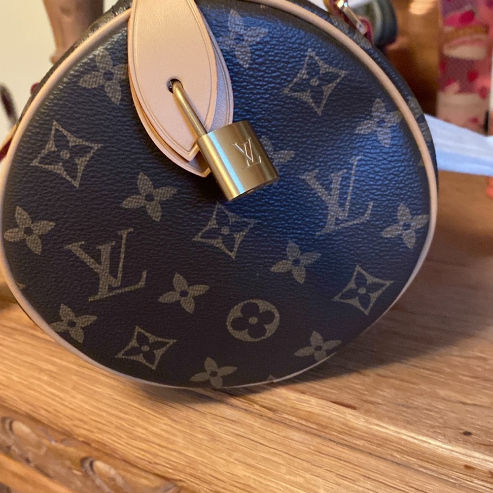Monogram Brown Handbag - Picture 3 of 11